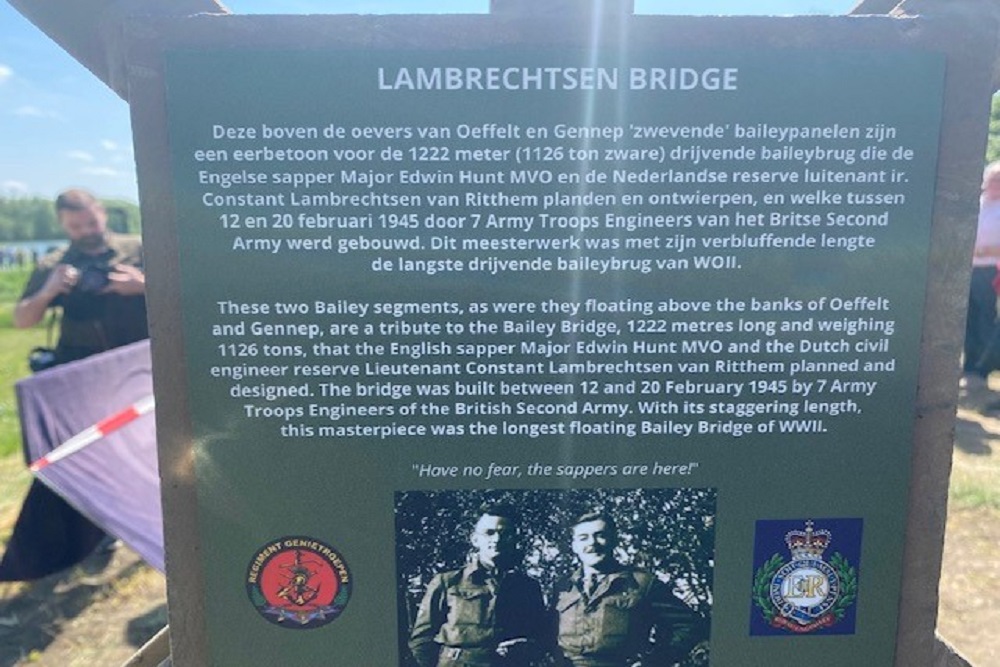 Monument Langste Bailey Brug - Lambrechtsen Bridge #3