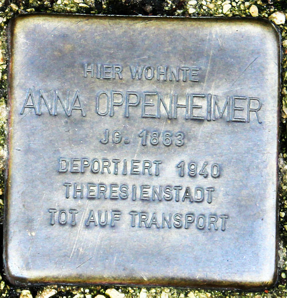 Stolperstein Kardinal-Wendel-Strae 62 #1