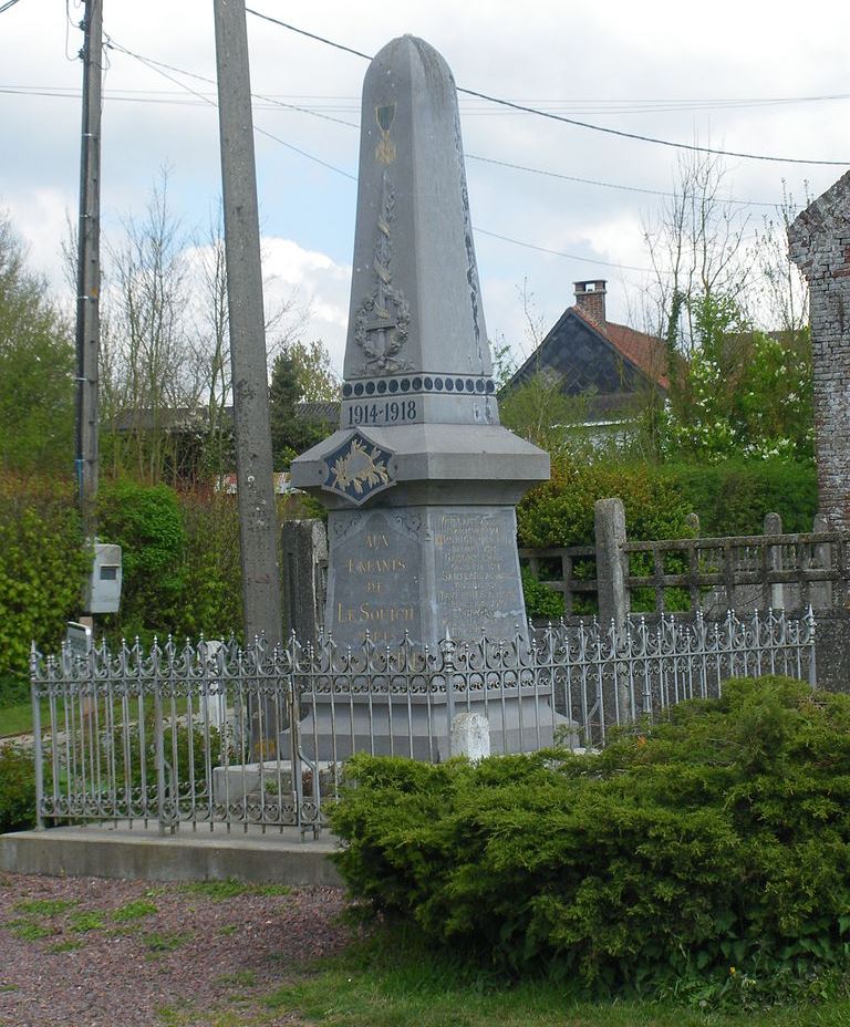 Monument Eerste Wereldoorlog Le Souich #1