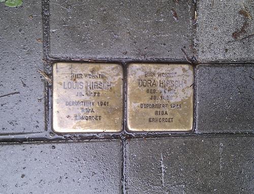 Stumbling Stones Weidenallee 59 #1