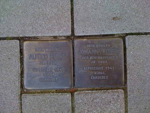 Stolpersteine Eppendorfer Weg 88