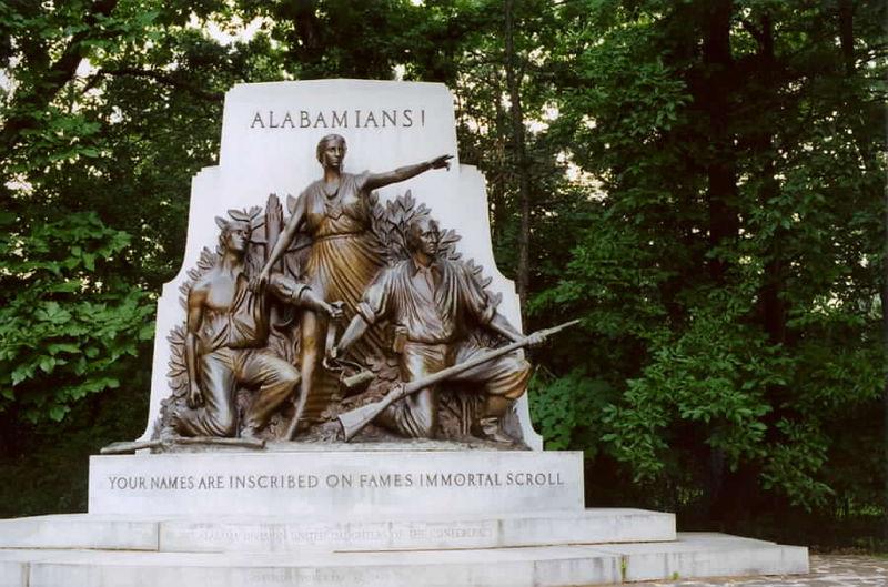 Alabama State Monument Gettysburg #1