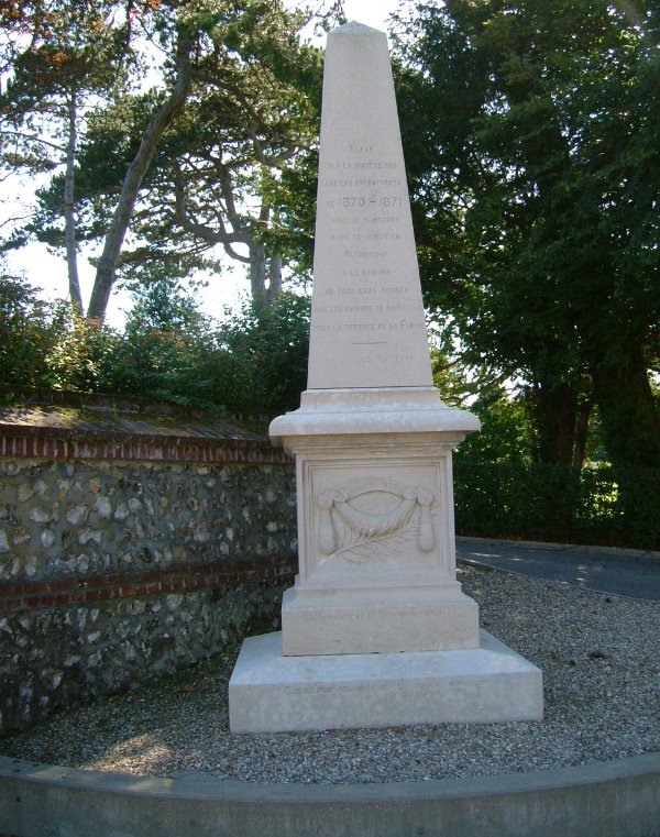 Franco-Prussian War Memorial Étretat #1