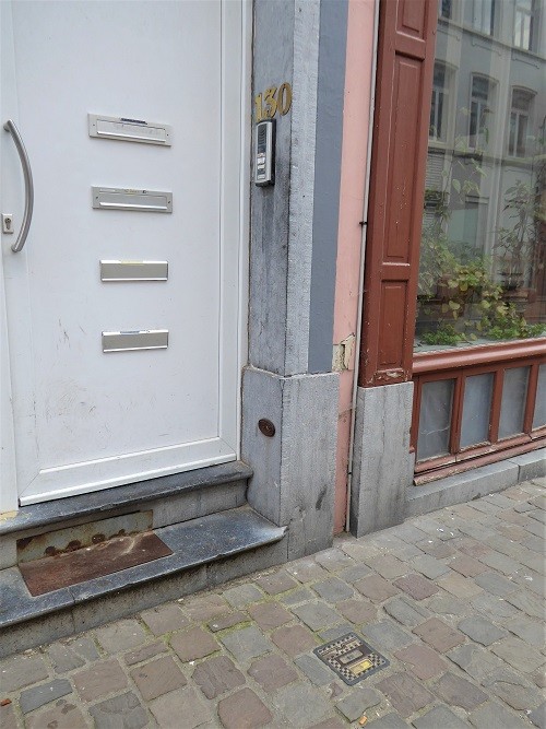 Stolperstein Huidevettersstraat 130 #3