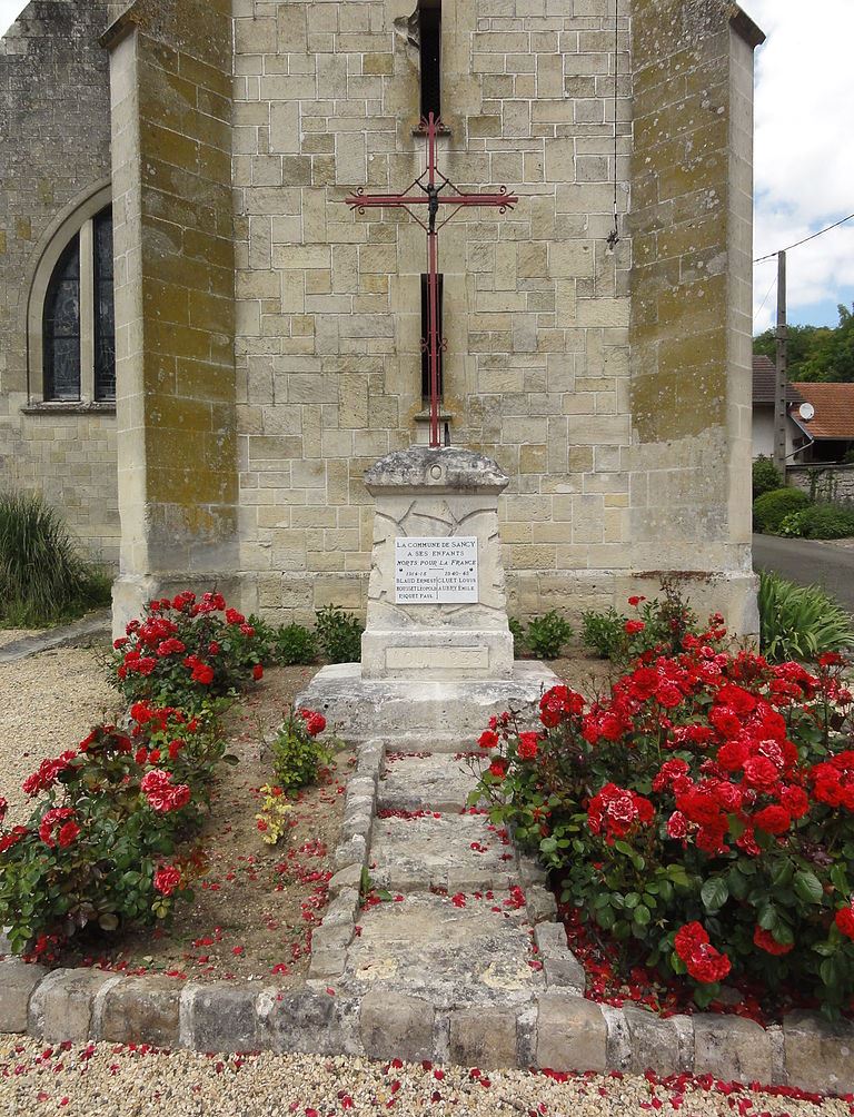 War Memorial Sancy-les-Cheminots
