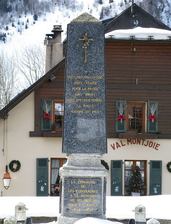 War Memorial Les Contamines