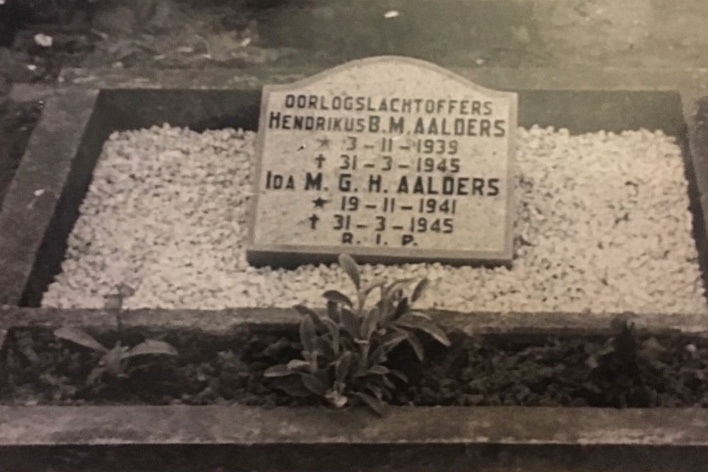 Oorlogsgraven Familie Aalders