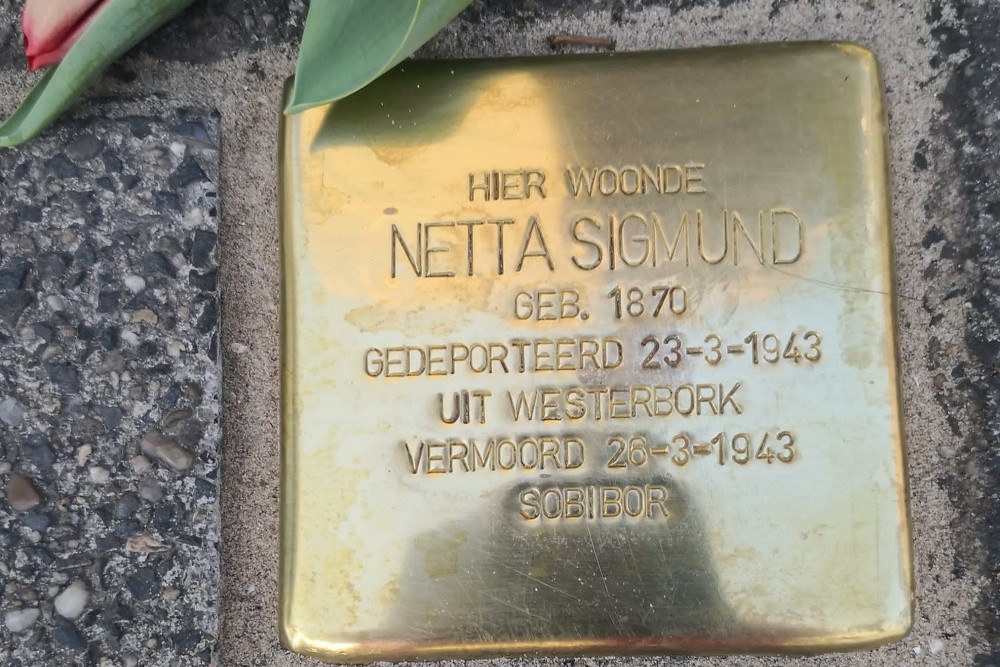 Stolperstein Weteringstraat 24 #1