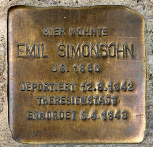 Stumbling Stones Templiner Straße 17 #2