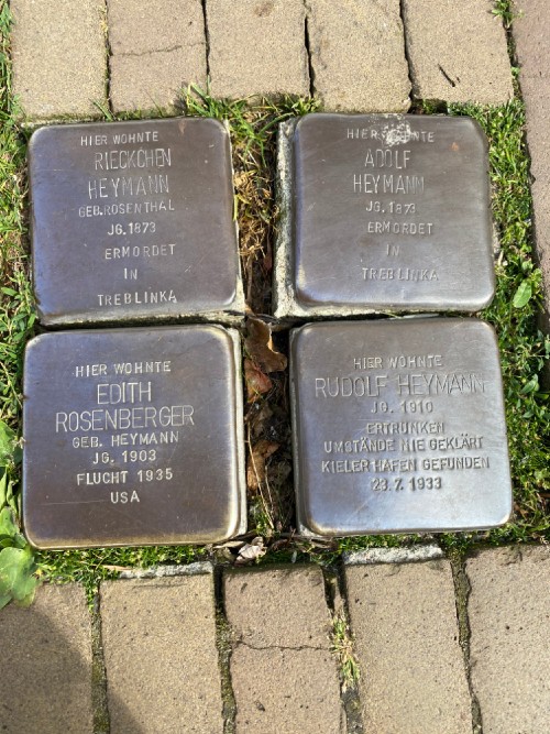 Stumbling Stones Prinzenstraße 23