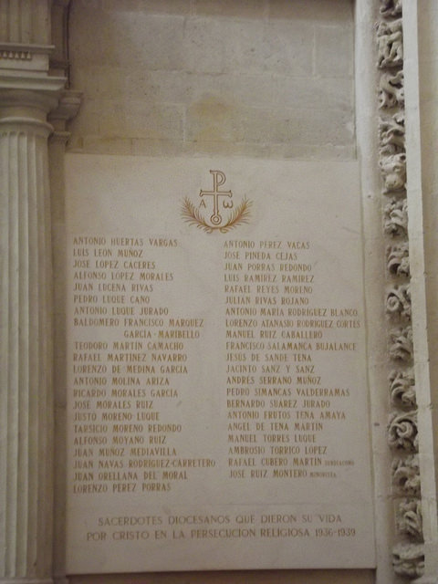 Memorial Murdered Clergymen Córdoba
