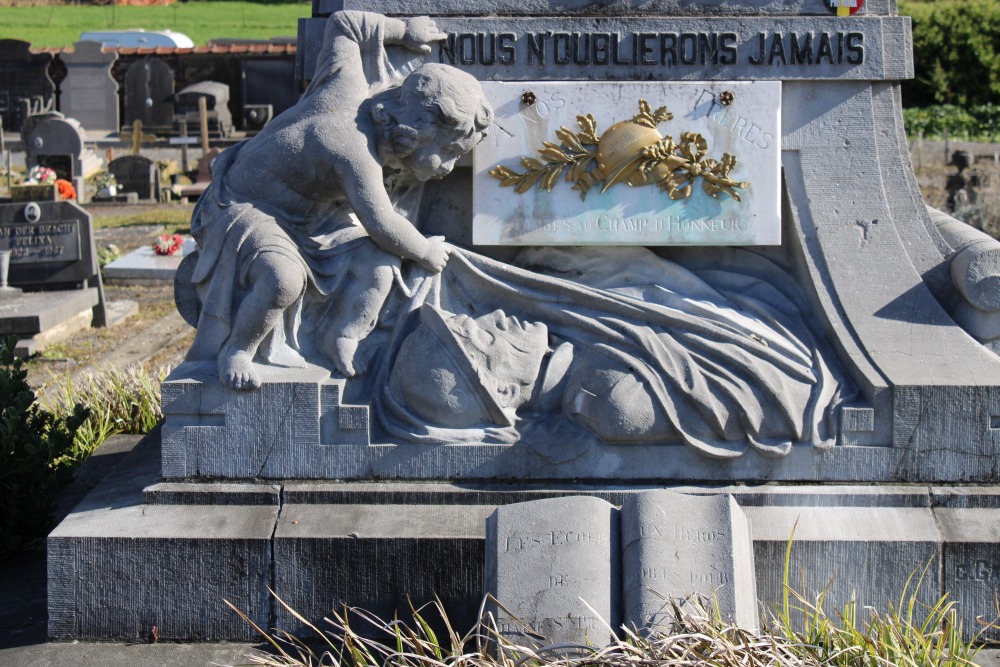 Oorlogsmonument Haine-Saint-Pierre	 #4