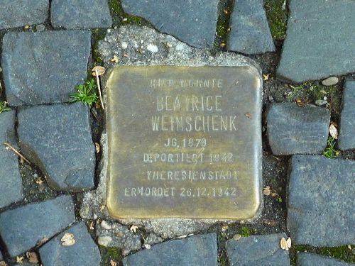 Stumbling Stones Jacobistraße 52 #2