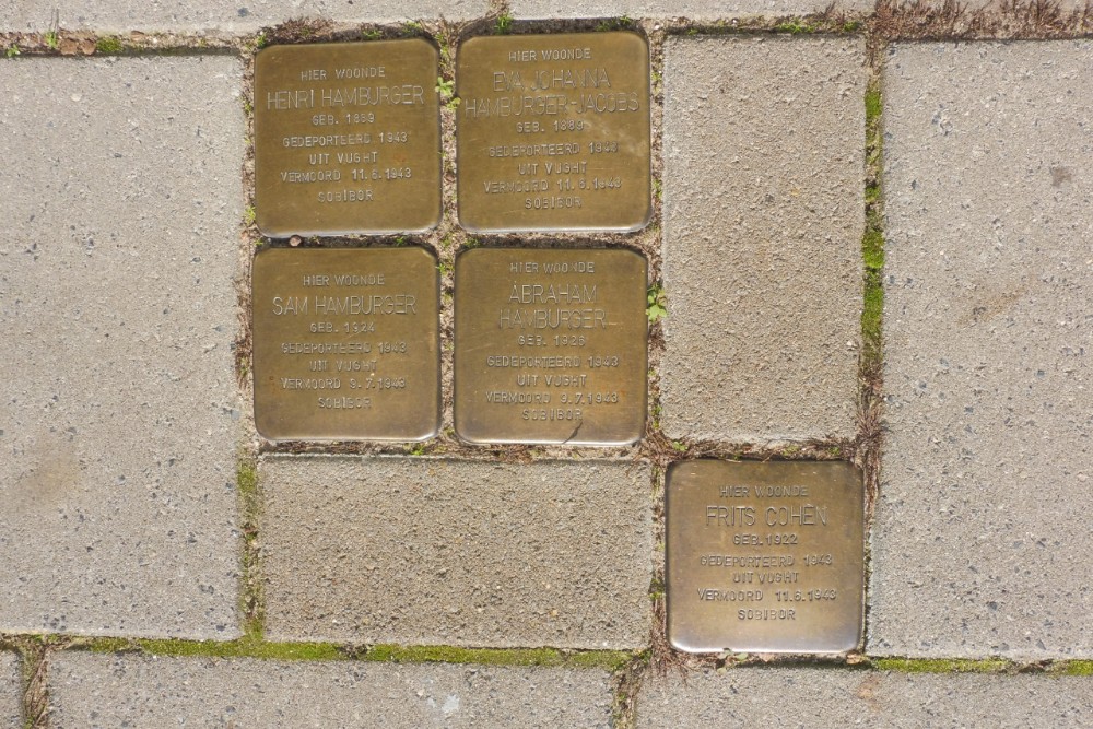 Stolpersteine Holkerstraat 9 #1