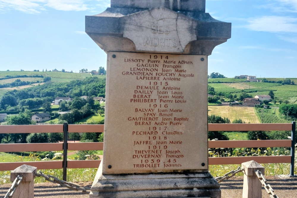 War Memorial Saint-Vérand #3