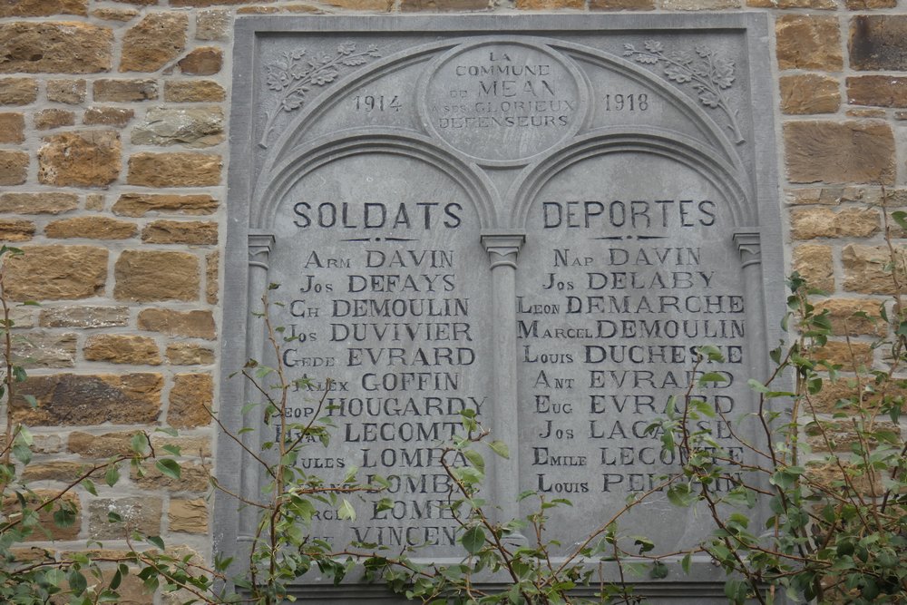 War Memorial Méan #3
