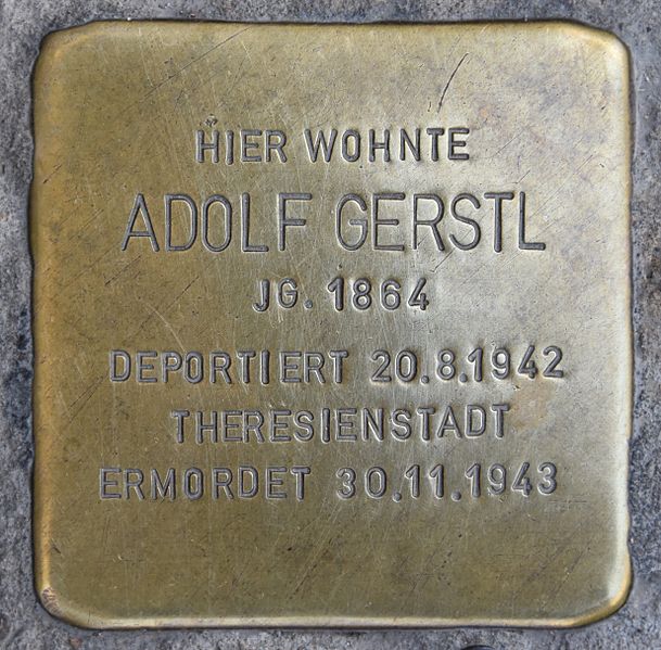 Stumbling Stones Kollonitschgasse 5 #1
