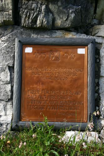 Monument Artillerie Pltzwiese #2