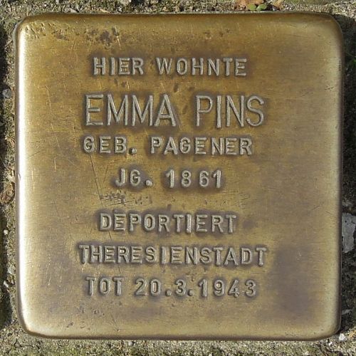 Stolperstein Marktstraße 23
