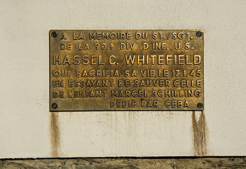 Memorial Hassel C. Whitefield #1