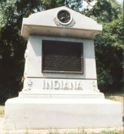 Monument 23rd Indiana Infantry (Union)