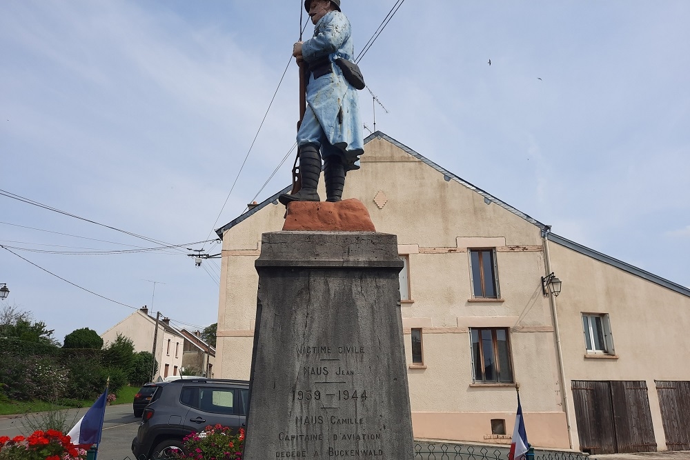 War memorial Tremblois-les-Carignan #3