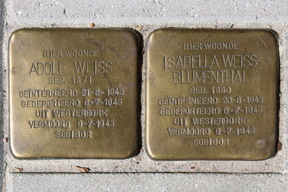 Stolpersteine Lekstraat 172