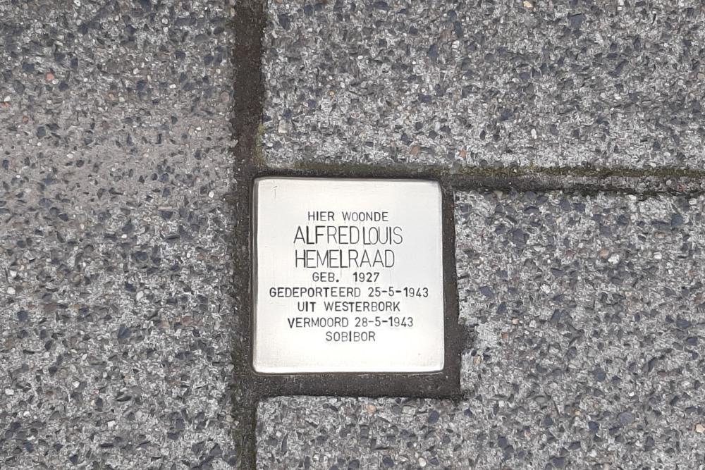 Stolperstein Rijkstraatweg 39