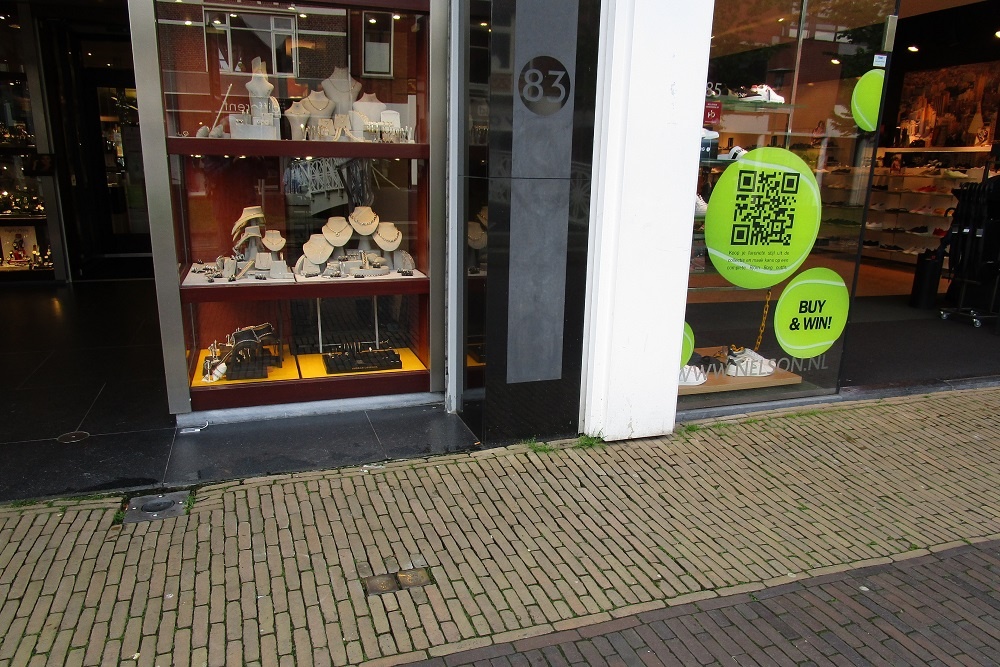 Stumbling Stones Gedempte Gracht 83 #4