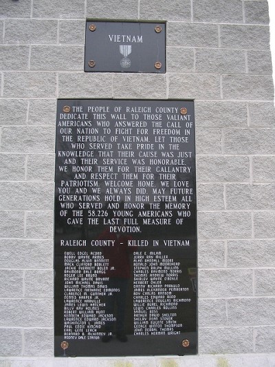 War Memorial Raleigh County #4