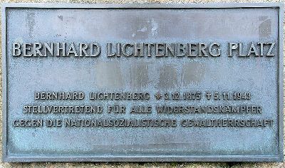 Gedenkteken Bernhard Lichtenberg #1