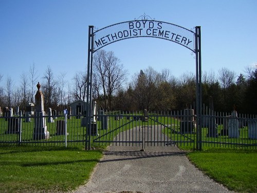 Commonwealth War Grave Boyd's Methodist Cemetery #1