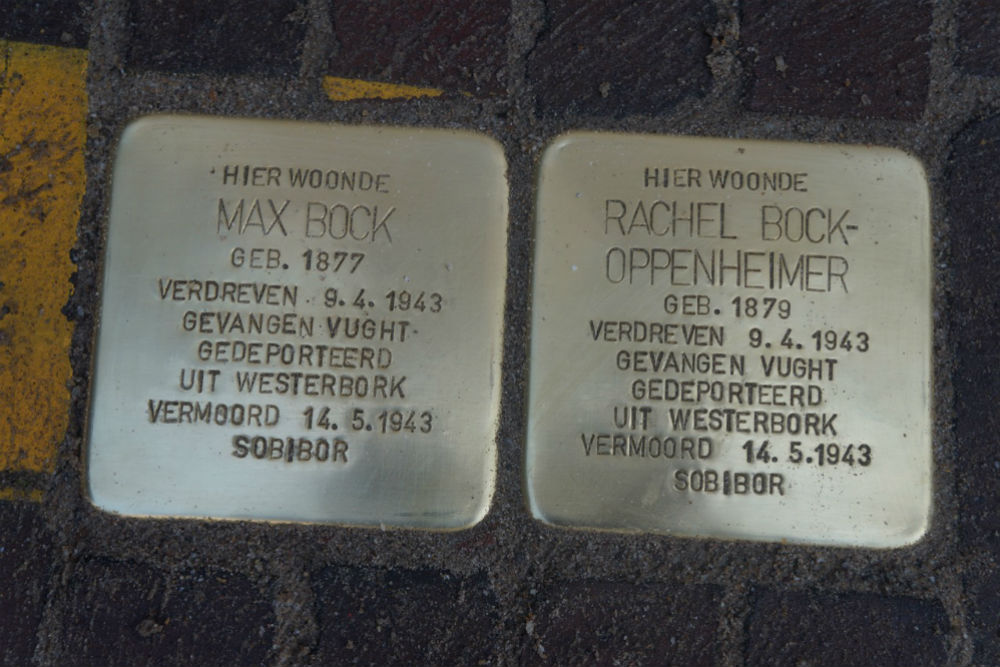 Stolpersteine Zandstraat 6 #1