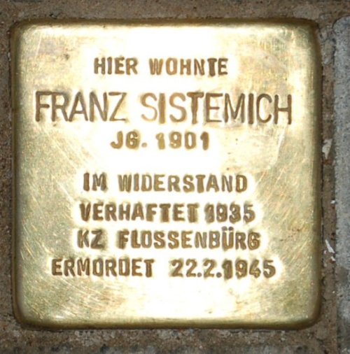 Stolperstein Kapitelstrae 47 #1