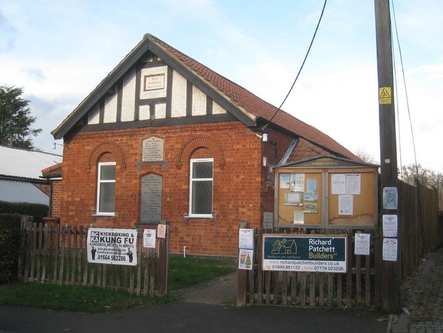 War Memorial Hall Stathern