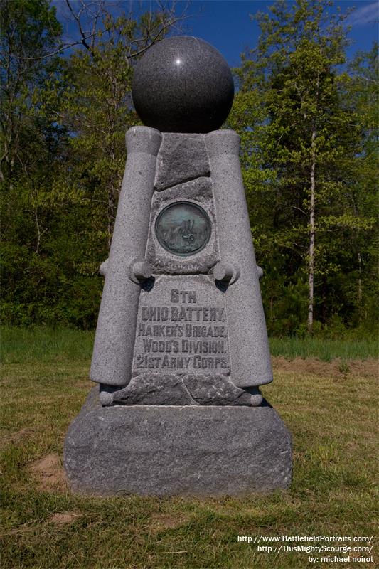 6th Ohio Battery Monument