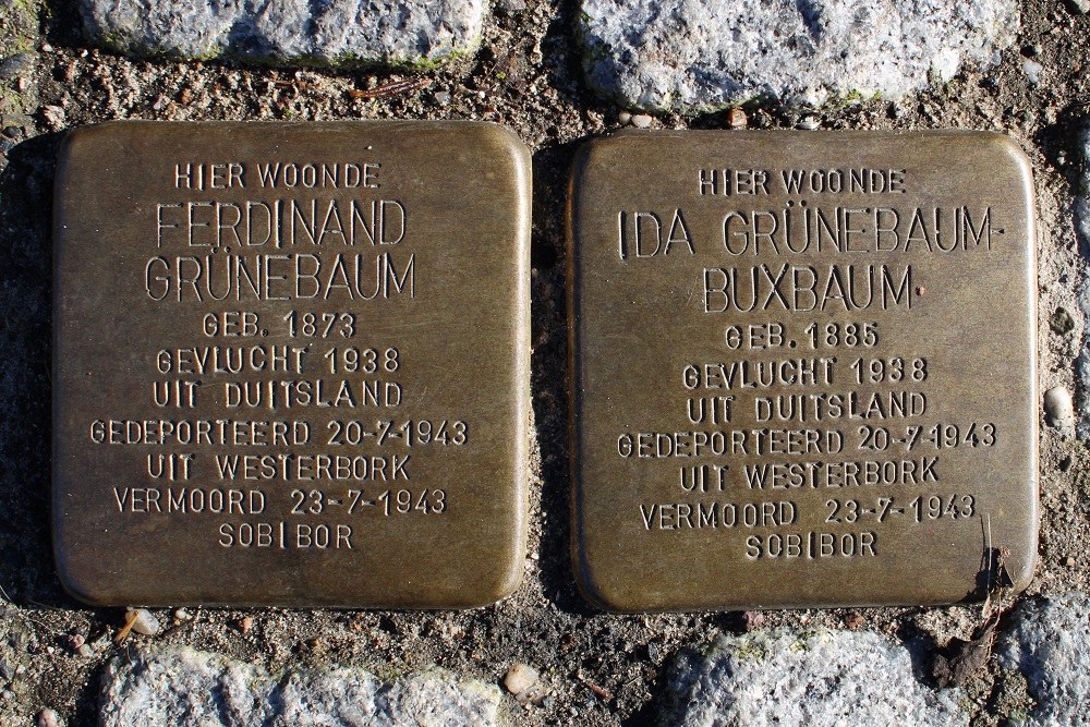 Stolpersteine Krugerlaan 123 #1