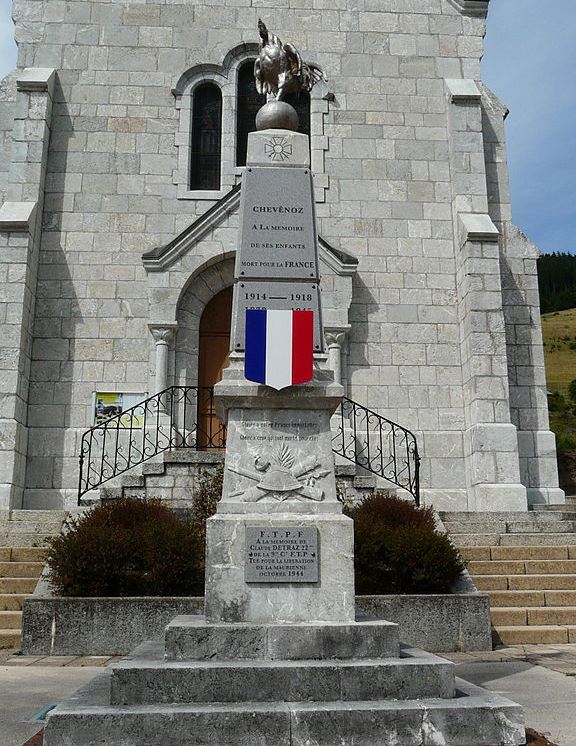 Oorlogsmonument Chevenoz #1