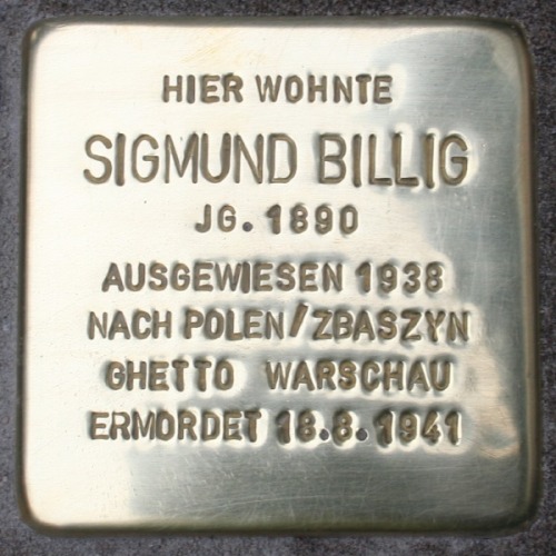 Stolperstein Kaiserstrae 211