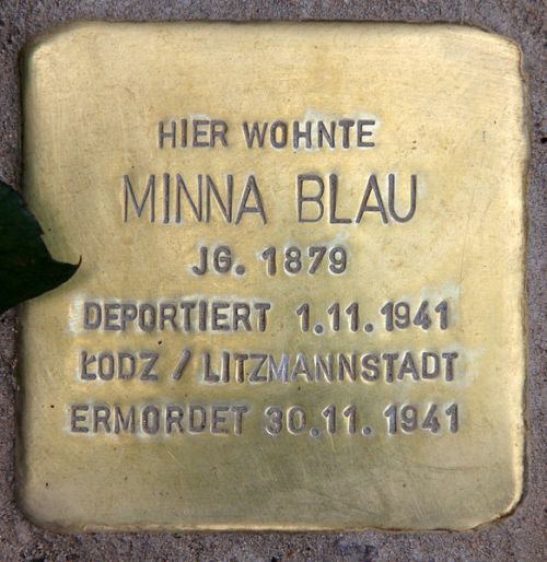 Stumbling Stones Marienbader Straße 12 #1