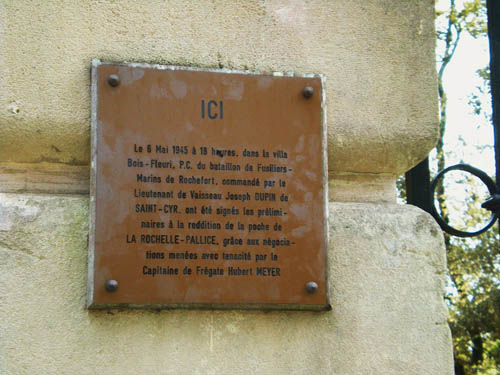 Gedenkteken Bevrijding La Rochelle