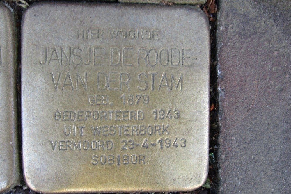 Stolpersteine Choorstraat 21 #3