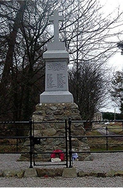 Oorlogsmonument Leochel Cushnie #1