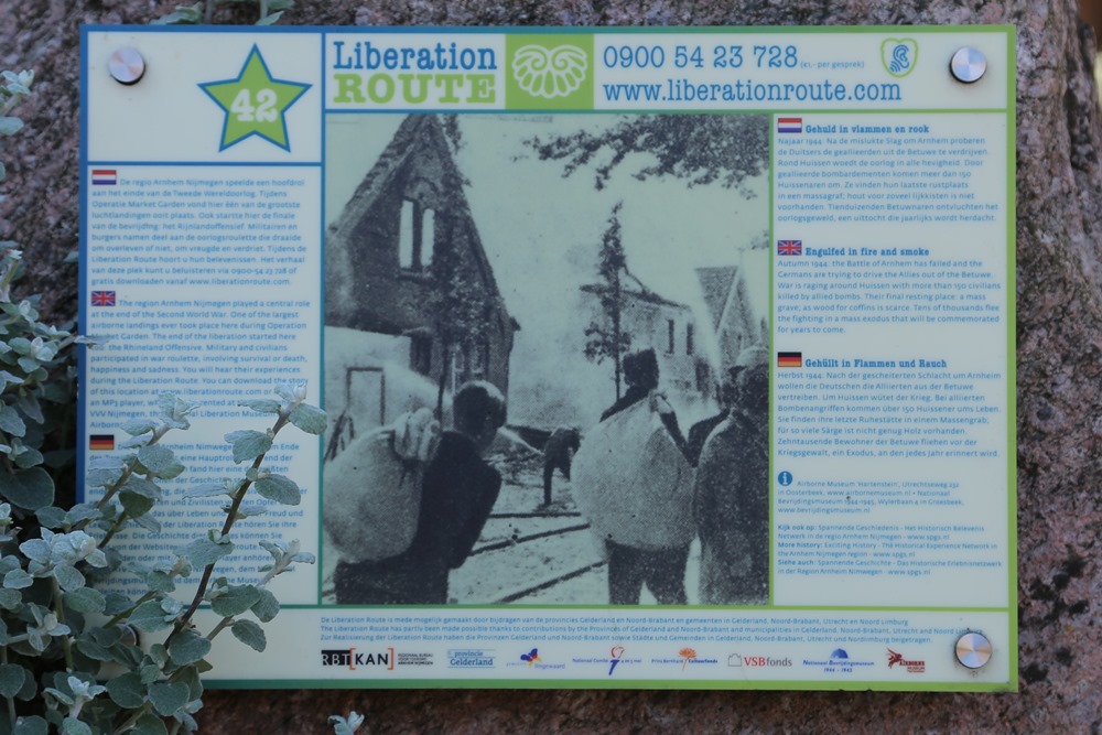 Liberation Route Marker 42 #2