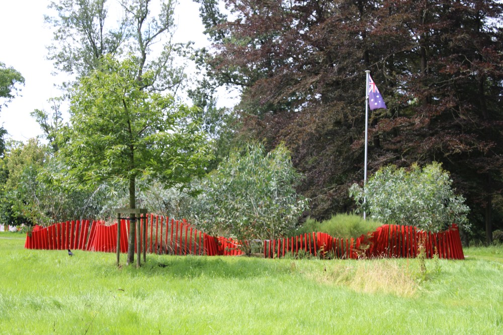 Australische Passchendaele Memorial Garden	