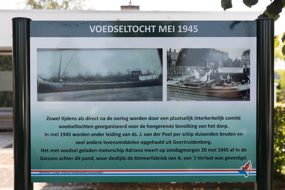 Informatiebord nr. 6 Tweede Wereldoorlog in Hardinxveld-Giessendam #1