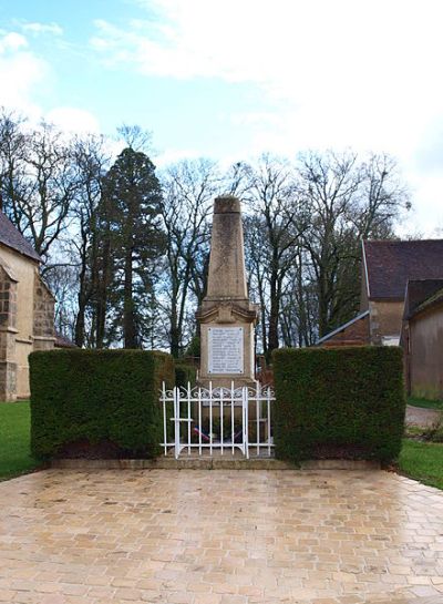 Oorlogsmonument Dampierre-sous-Bouhy