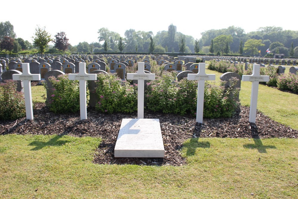 Franse Oorlogsgraven Belgische Oorlogsbegraafplaats De Panne