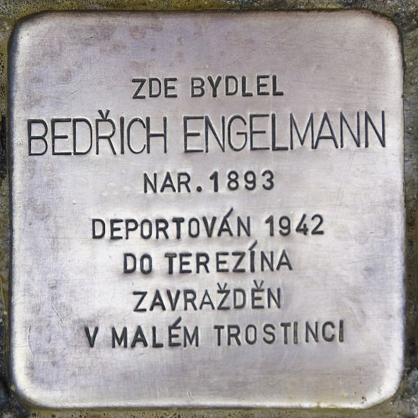 Stolpersteine Pavlovická 14/55 #1
