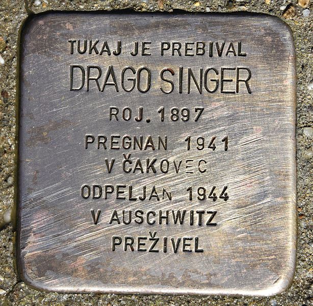 Stolpersteine Nasipna ulica 68 #3